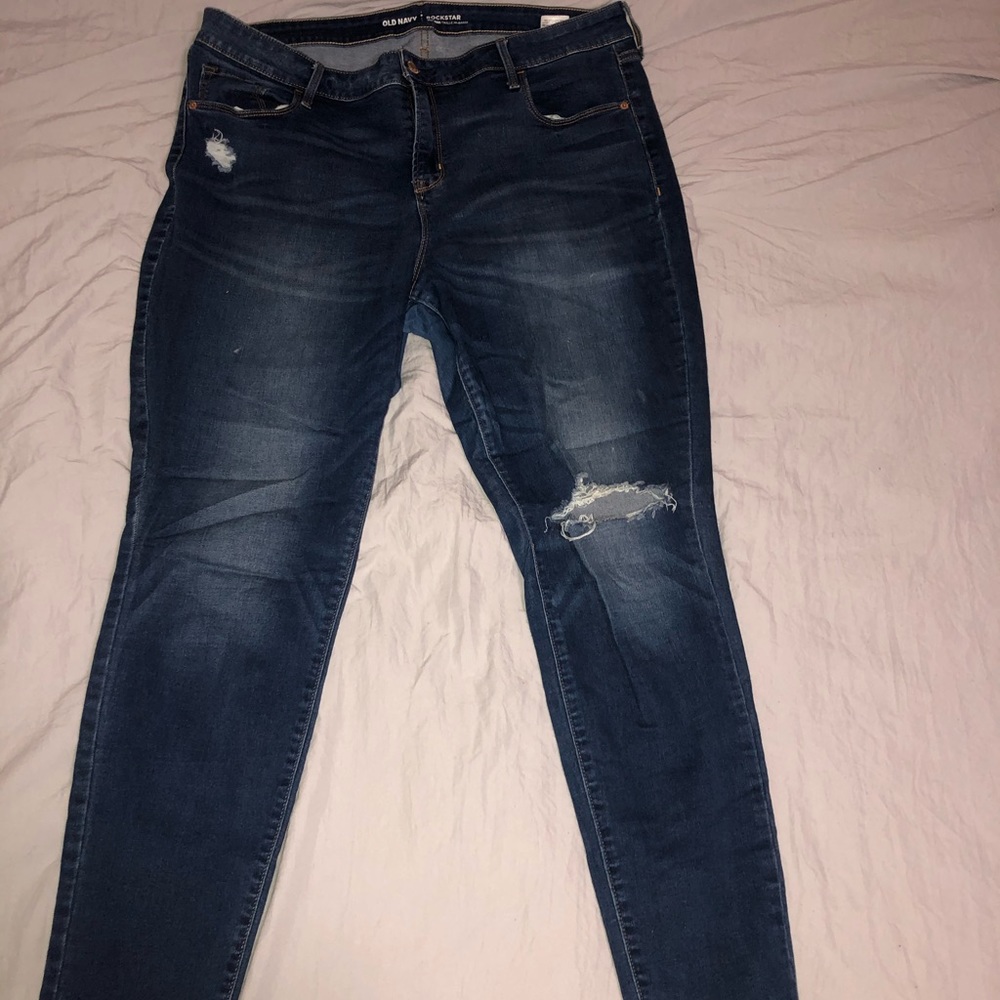 old navy rockstar jeans